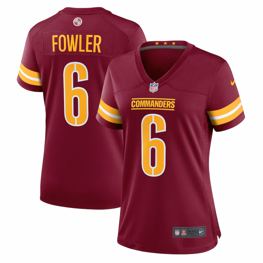 Women's Washington Commanders Dante Fowler Jr. Nike  Burgundy Game Jersey