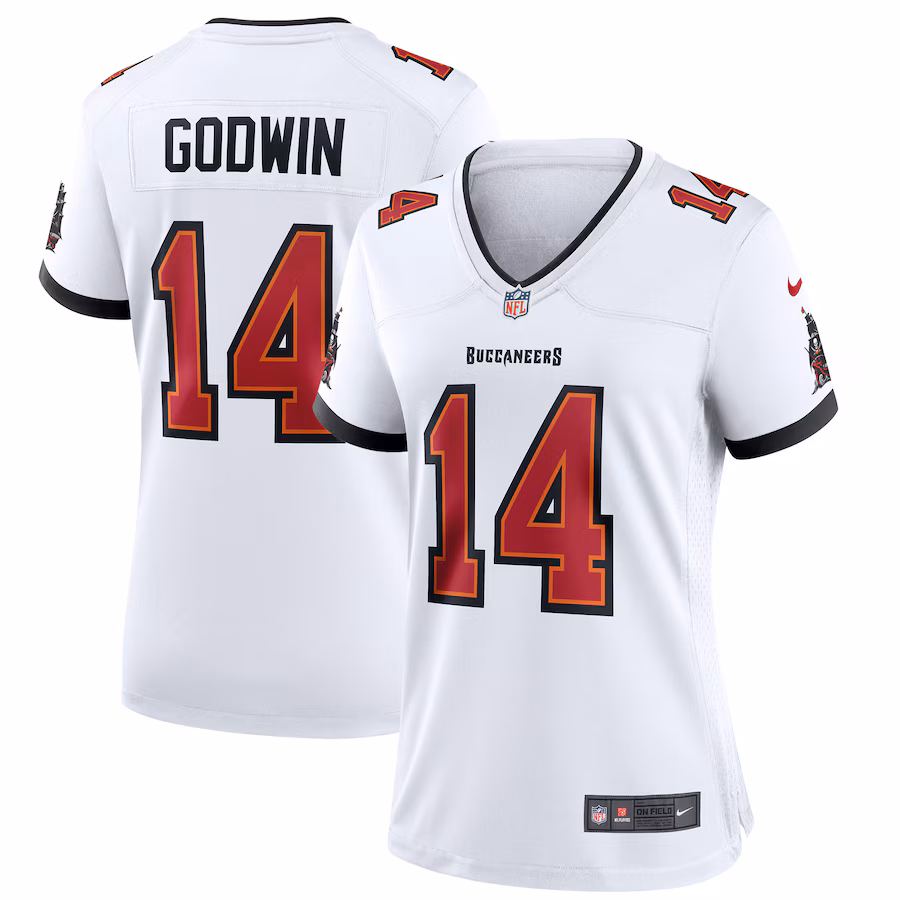 Women's Tampa Bay Buccaneers Chris Godwin Nike White Player Jersey