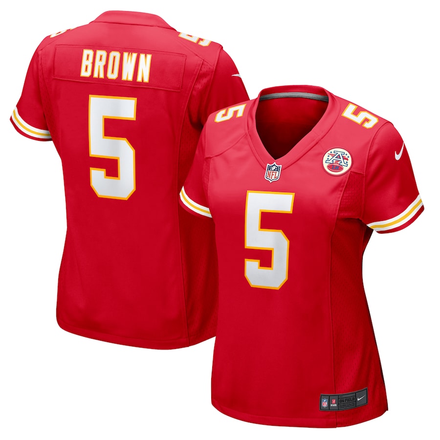 Women's Kansas City Chiefs Marquise Brown Nike Red Game Jersey