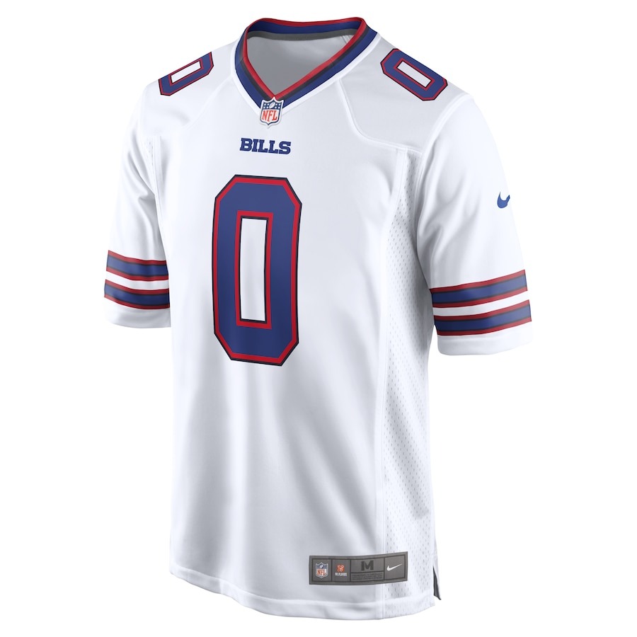 Men's Buffalo Bills Keon Coleman Nike White Game Jersey