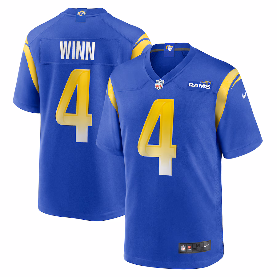 Men's Los Angeles Rams Dresser Winn Nike Royal Team Game Jersey