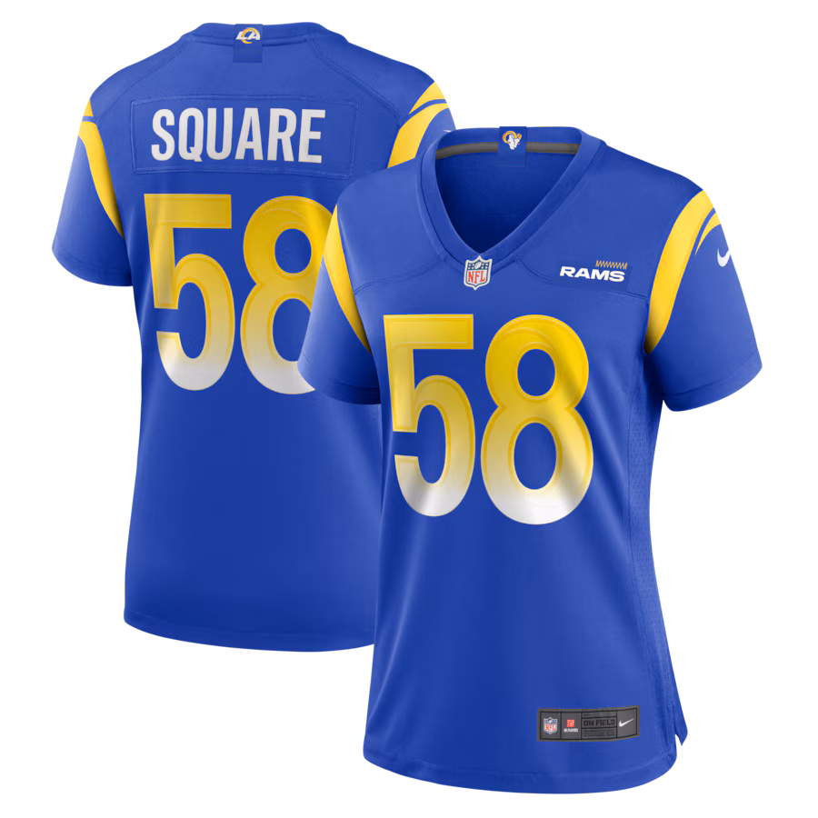Women's Los Angeles Rams DeAndre Square Nike Royal Game Jersey