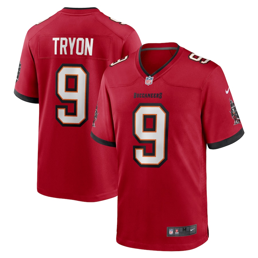 Men's Tampa Bay Buccaneers Joe Tryon Nike Red Game Jersey