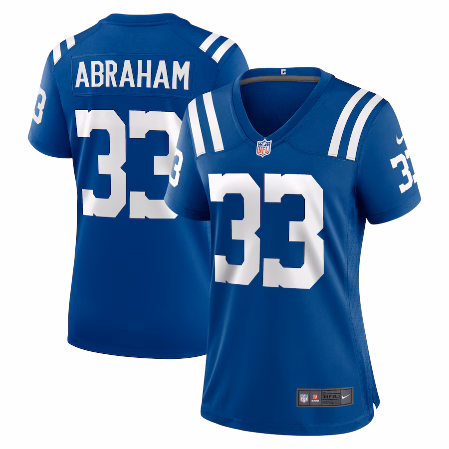 Women's Indianapolis Colts Micah Abraham Nike  Royal Game Jersey