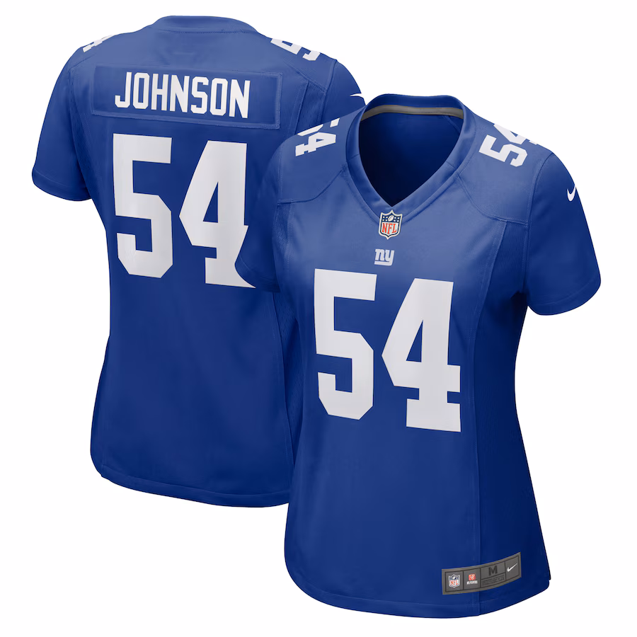 Women's New York Giants Dyontae Johnson Nike Royal Game Jersey
