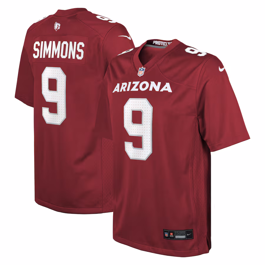 Youth Arizona Cardinals Isaiah Simmons Nike Cardinal Game Jersey