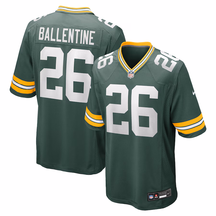 Men's Green Bay Packers Corey Ballentine Nike Green Game Jersey