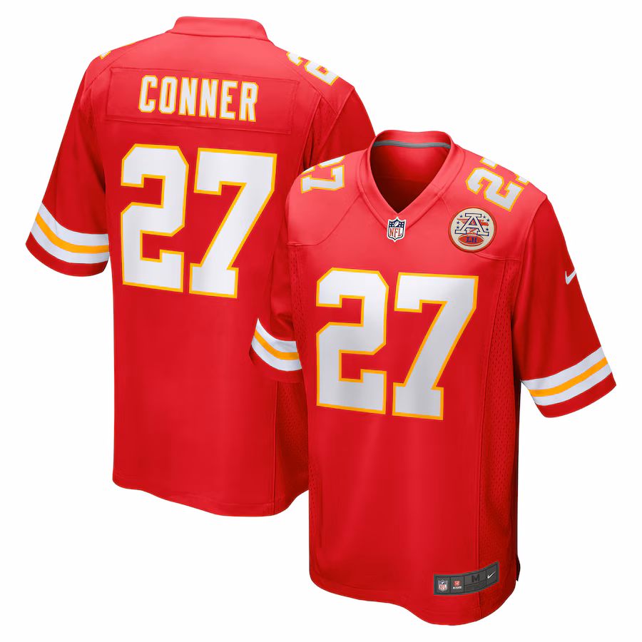 Men's Kansas City Chiefs Chamarri Conner Nike Red Game Jersey