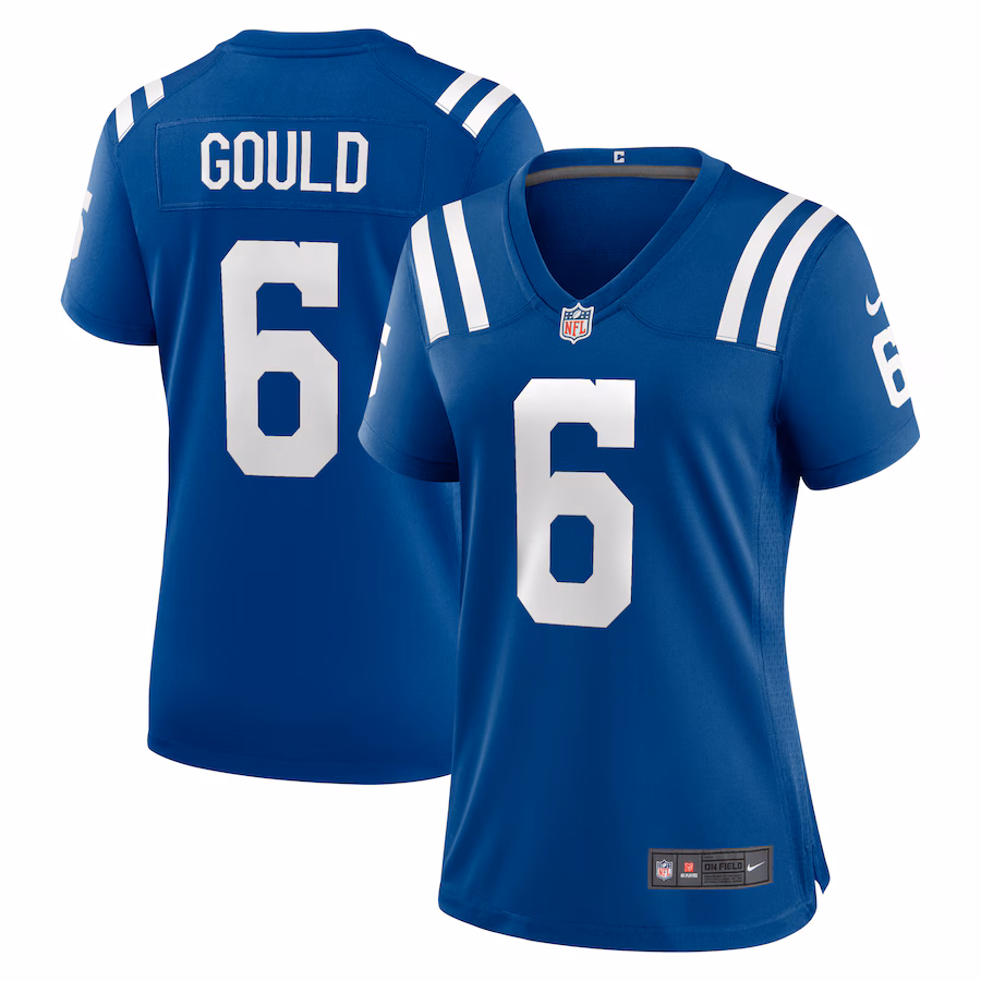 Women's Indianapolis Colts Anthony Gould Nike Royal Game Jersey