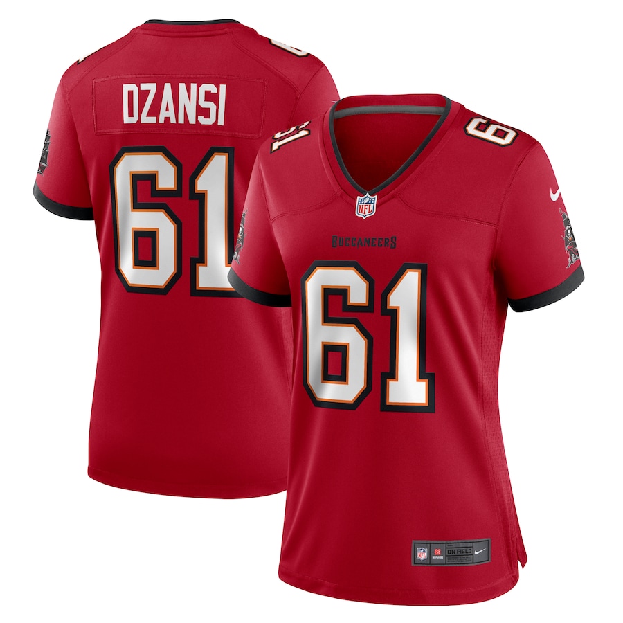 Women's Tampa Bay Buccaneers Silas Dzansi Nike Red Game Jersey