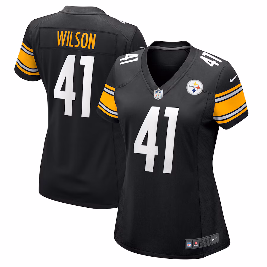 Women's Pittsburgh Steelers Payton Wilson Nike Black Game Jersey
