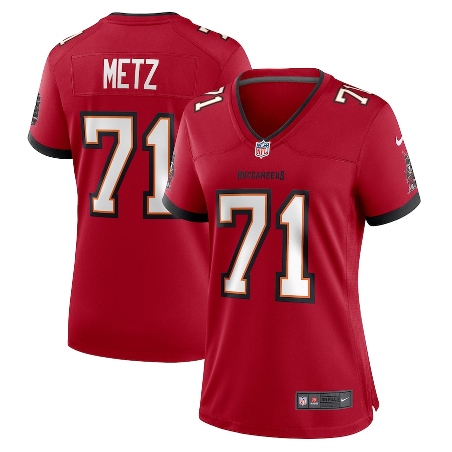 Women's Tampa Bay Buccaneers Lorenz Metz Nike Red Game Jersey