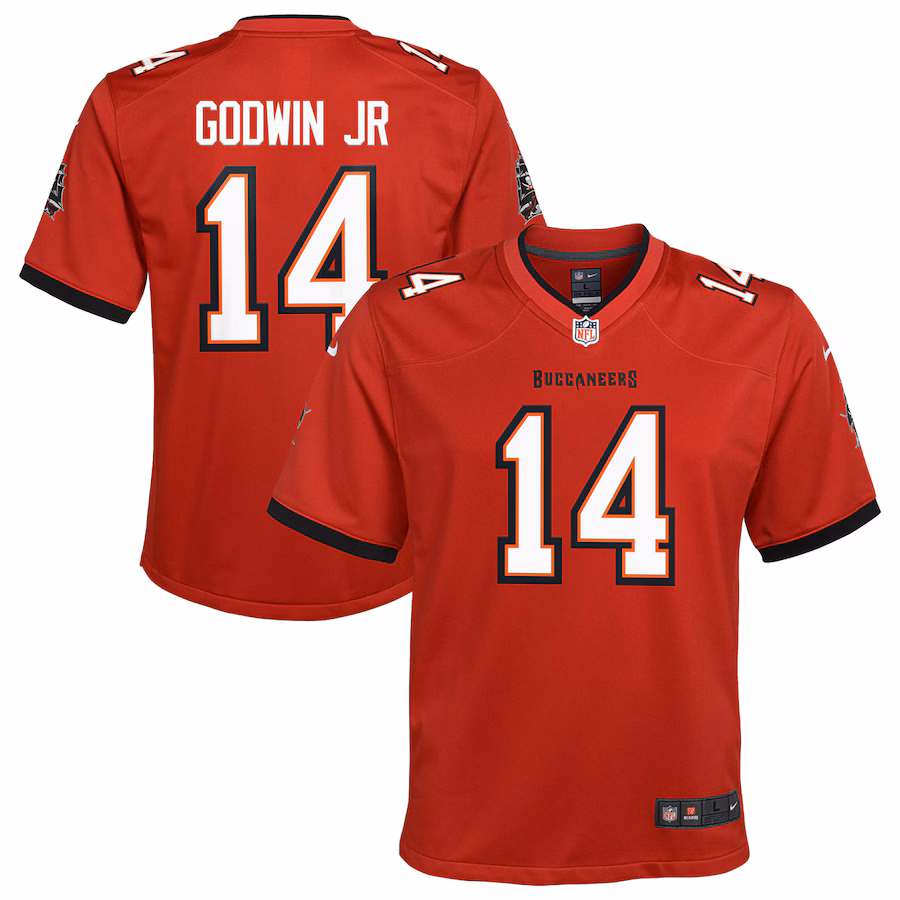 Youth Tampa Bay Buccaneers Chris Godwin Jr. Nike Red Game Jersey