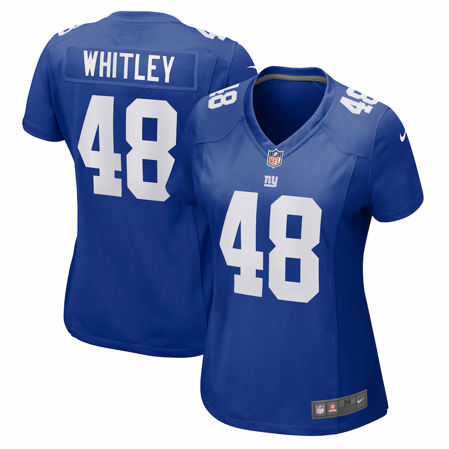 Women's New York Giants Benton Whitley Nike Royal Game Jersey