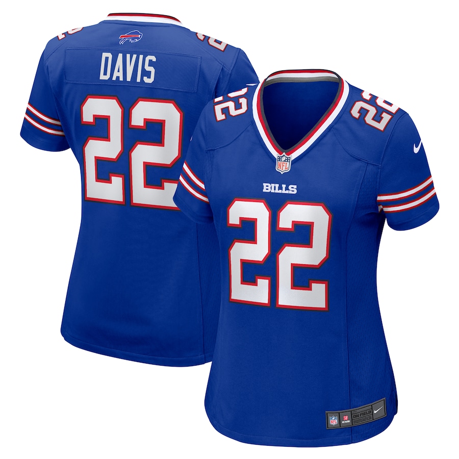 Women's Buffalo Bills Ray Davis Nike Royal Game Jersey