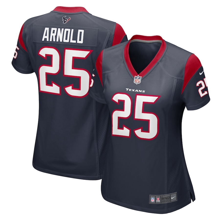 Women's Houston Texans Grayland Arnold Nike Navy Team Game Jersey