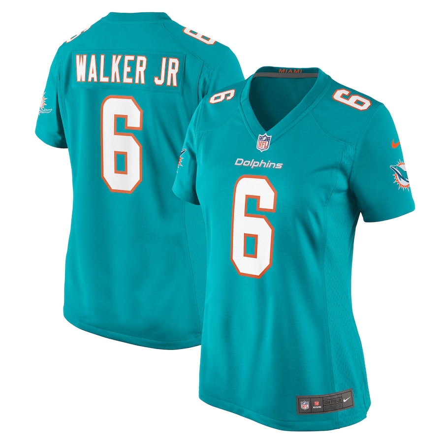 Women's Miami Dolphins Anthony Walker Jr. Nike Aqua Game Jersey