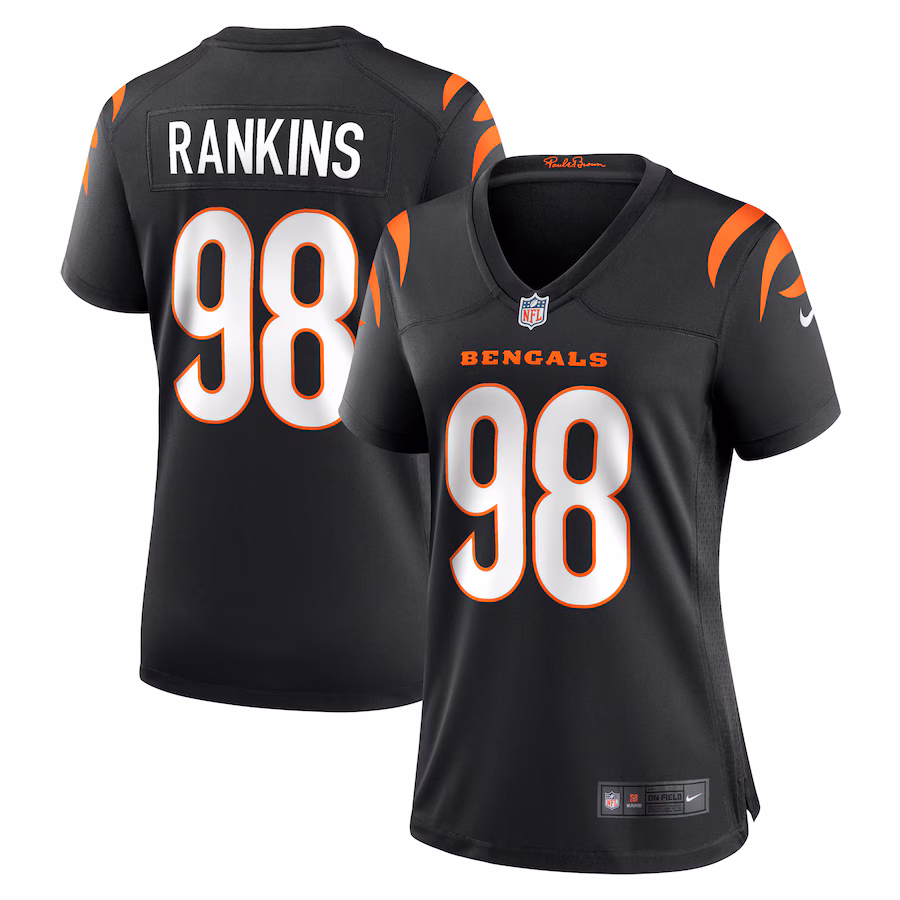 Women's Cincinnati Bengals Sheldon Rankins Nike Black Game Jersey