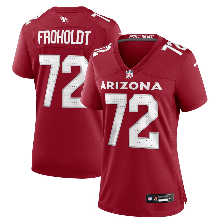 Women's Arizona Cardinals Hjalte Froholdt Nike Cardinal Game Jersey