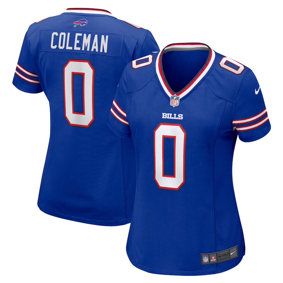 Women's Buffalo Bills Keon Coleman Nike Royal Game Jersey