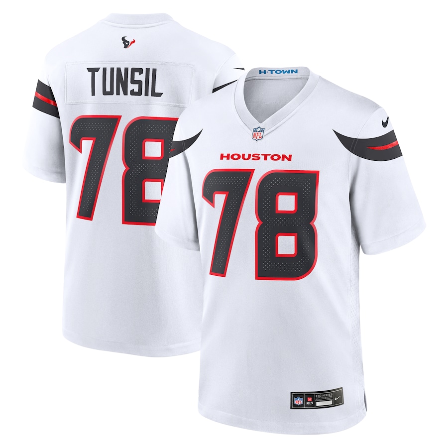 Men's Houston Texans Laremy Tunsil Nike White Game Jersey