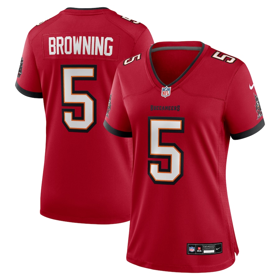 Women's Tampa Bay Buccaneers Jack Browning Nike Red Game Jersey