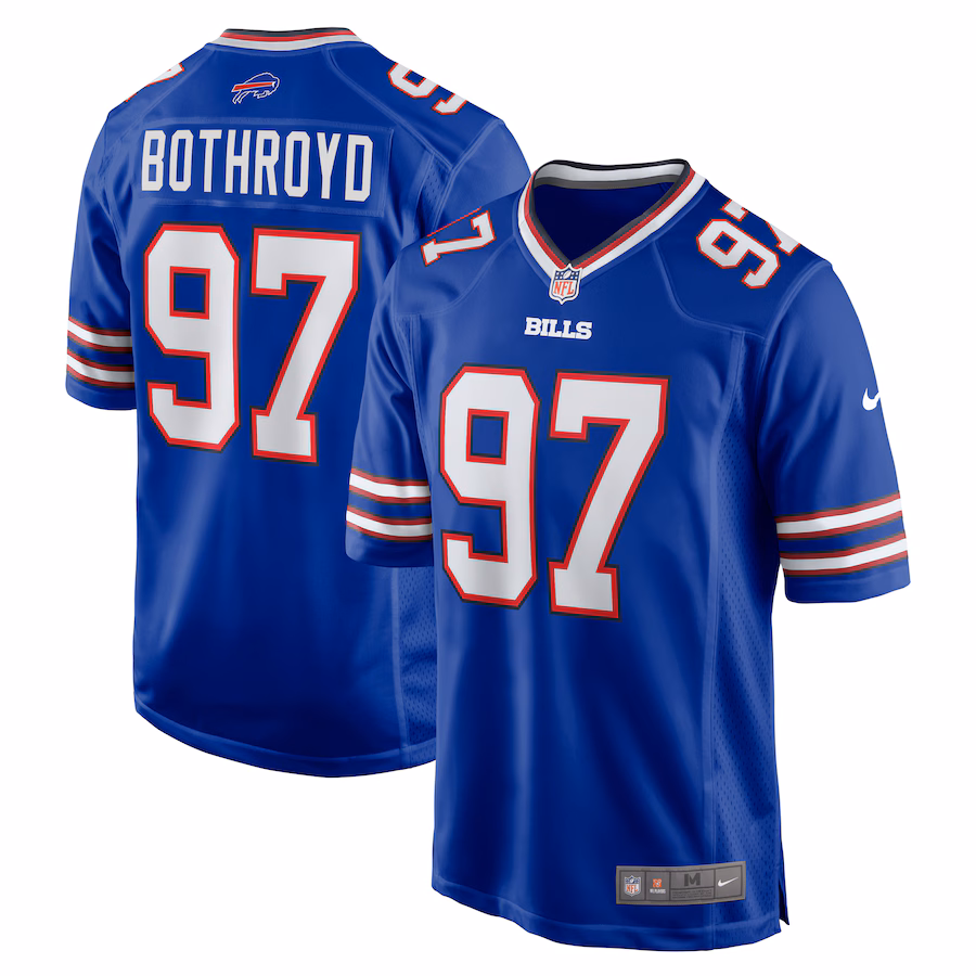 Men's Buffalo Bills Rondell Bothroyd Nike Royal Game Jersey