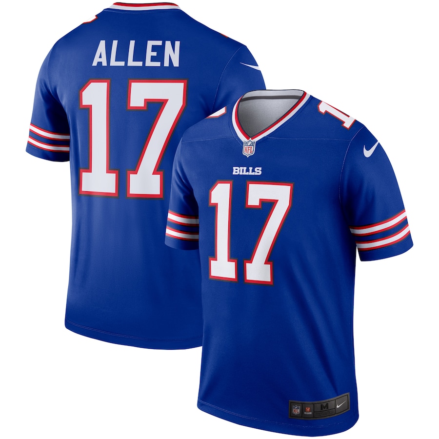 Men's Buffalo Bills Josh Allen Nike Royal Team Legend Jersey