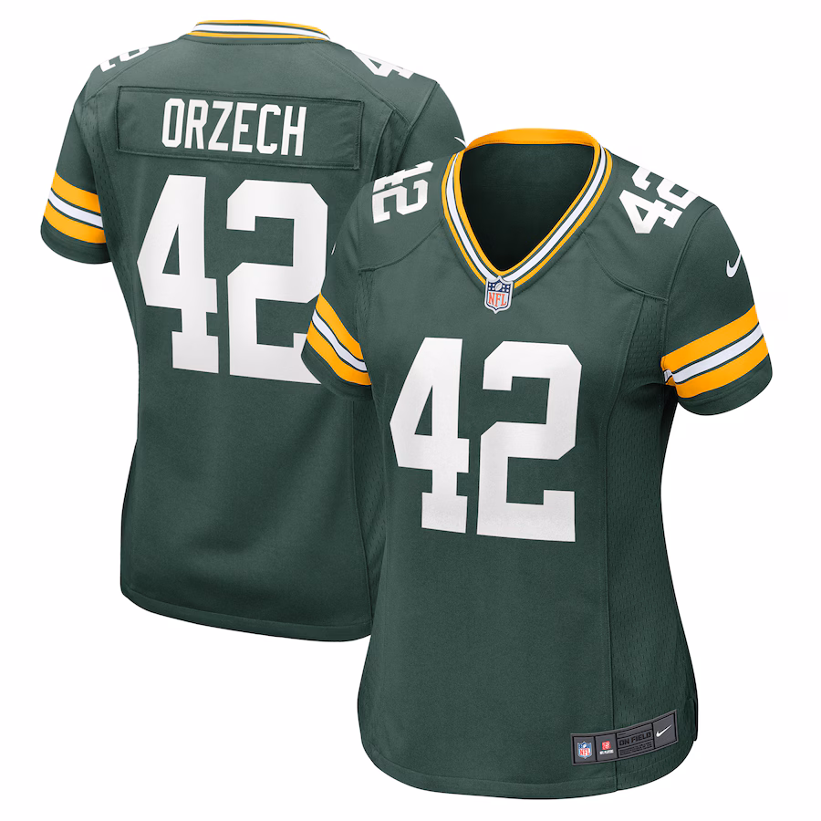 Women's Green Bay Packers Matt Orzech Nike Green Game Jersey