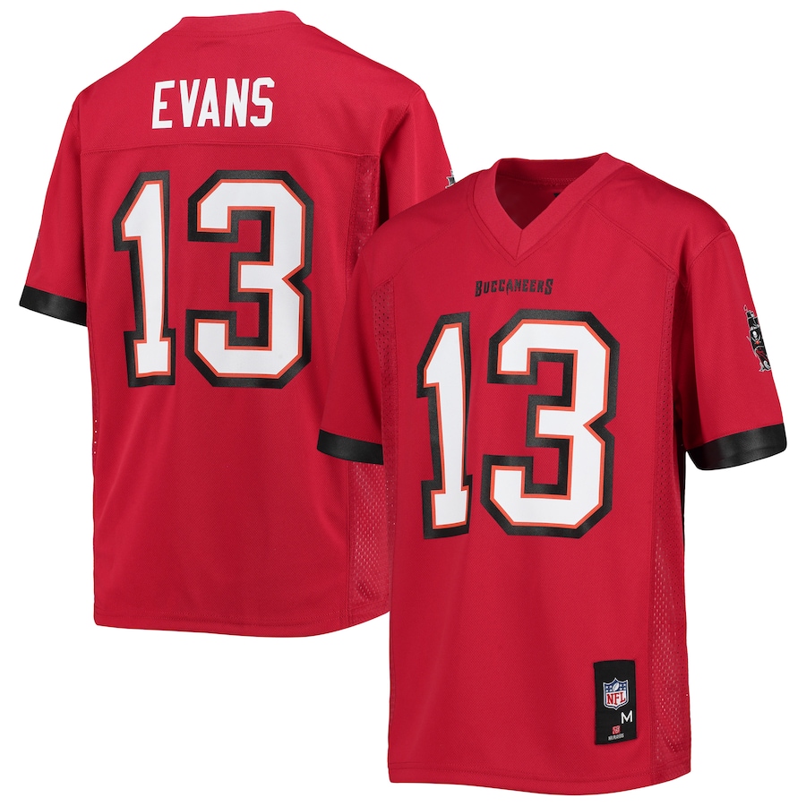 Youth Tampa Bay Buccaneers Mike Evans Red Replica Player Jersey