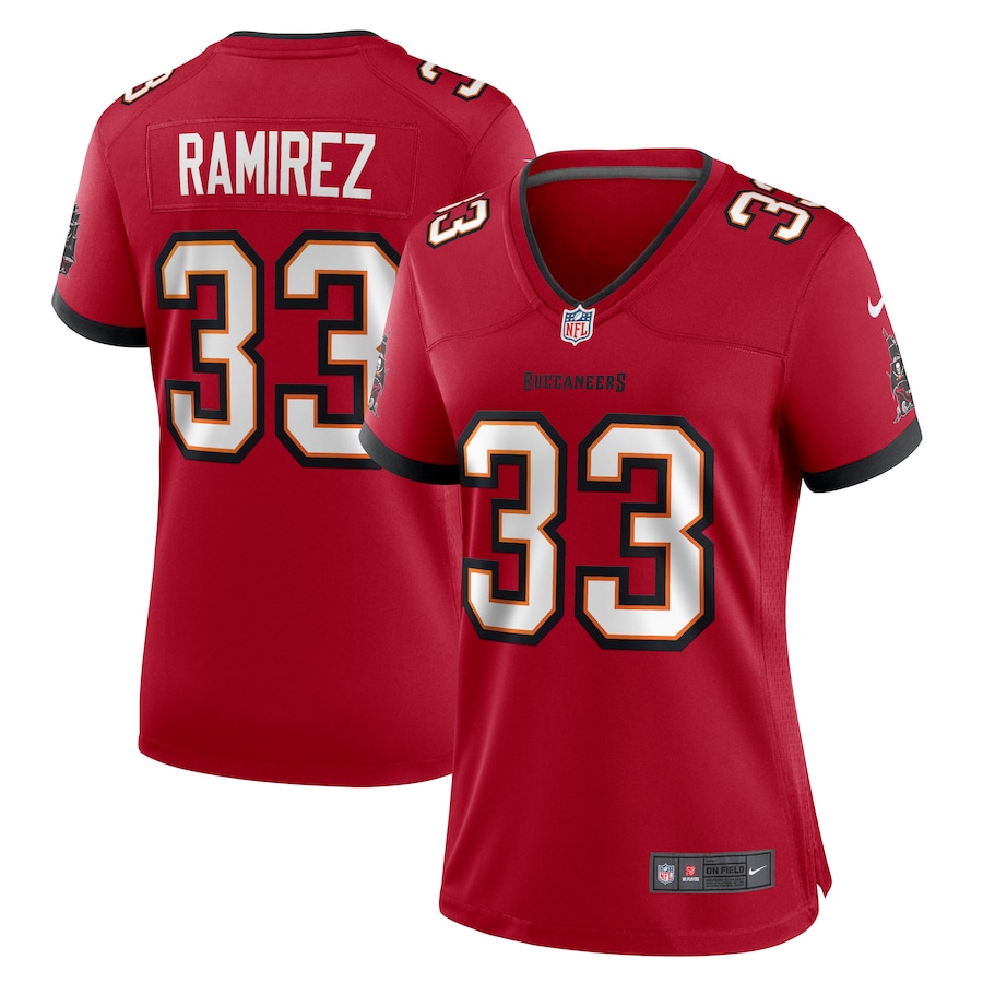 Women's Tampa Bay Buccaneers Jose Ramirez Nike Red Game Jersey