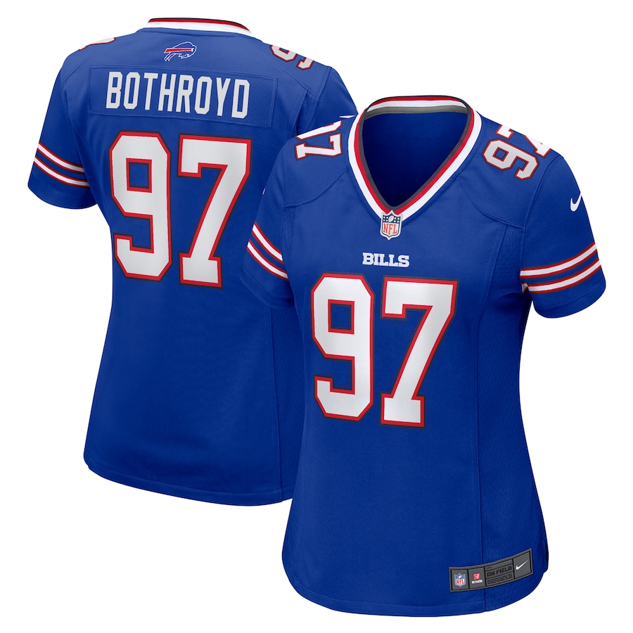 Women's Buffalo Bills Rondell Bothroyd Nike Royal Game Jersey