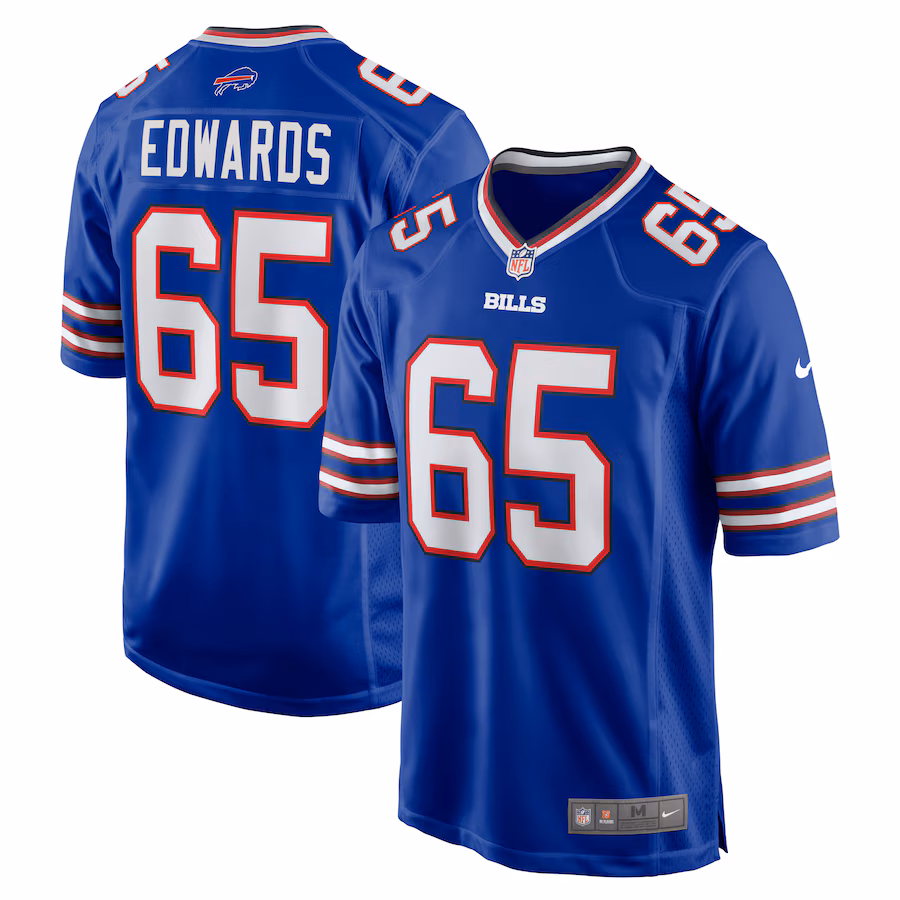 Men's Buffalo Bills Mike Edwards Nike Royal Game Jersey
