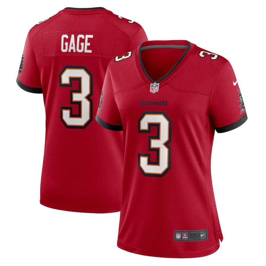 Women's Tampa Bay Buccaneers Russell Gage Nike Red Game Jersey
