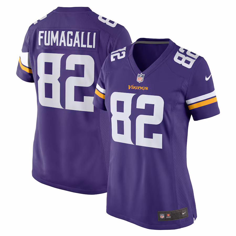 Women's Minnesota Vikings Troy Fumagalli Nike Purple Game Jersey