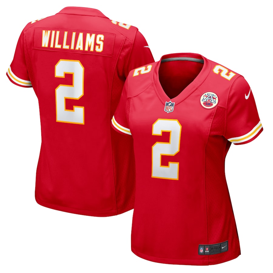 Women's Kansas City Chiefs Joshua Williams Nike Red Game Jersey