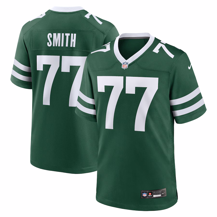 Men's New York Jets Tyron Smith Nike Legacy Green Game Jersey