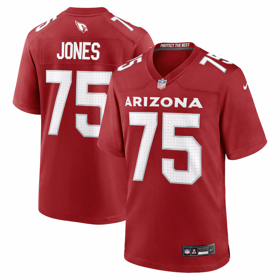Men's Arizona Cardinals Christian Jones Nike Cardinal Team Game Jersey