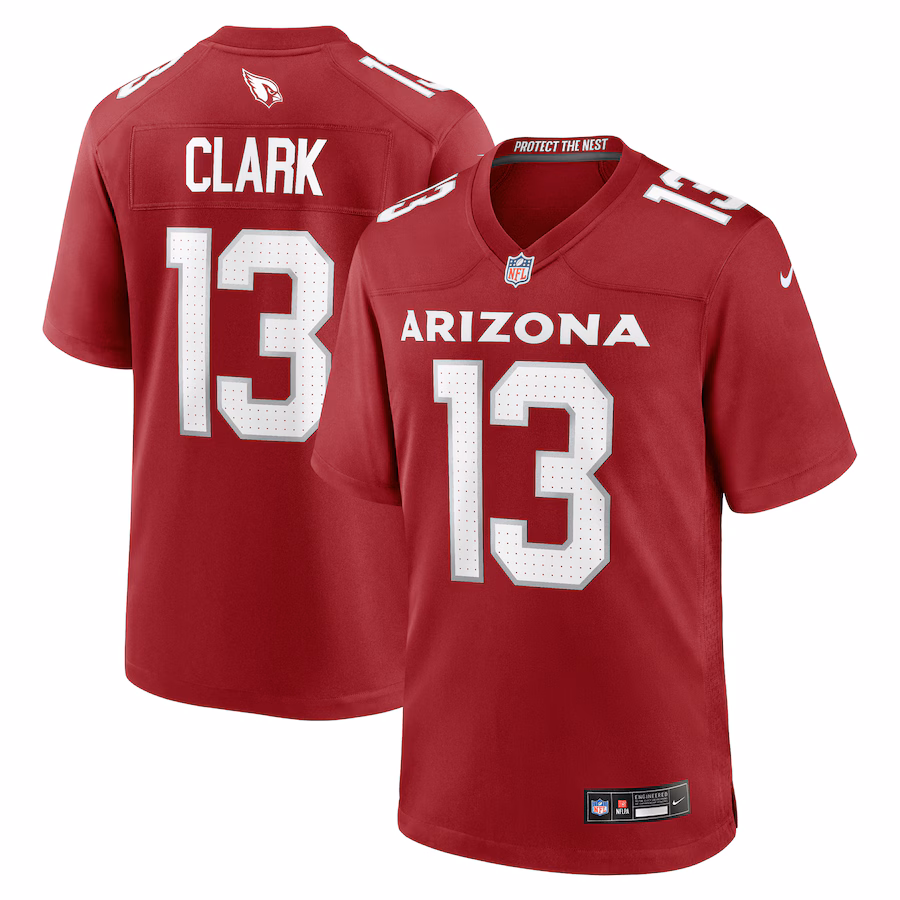 Men's Arizona Cardinals Kei'Trel Clark Nike  Cardinal  Game Jersey