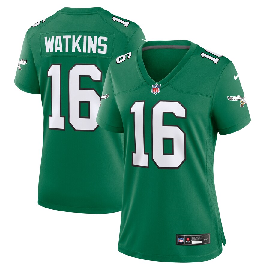 Women's Philadelphia Eagles Quez Watkins Nike Kelly Green Alternate Game Jersey