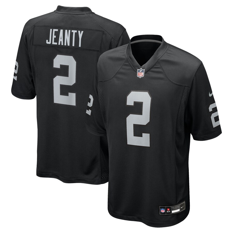 Youth Las Vegas Raiders Ashton Jeanty Nike Black Game Jersey