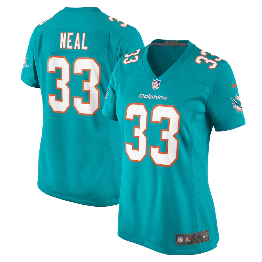 Women's Miami Dolphins Siran Neal Nike Aqua Game Jersey