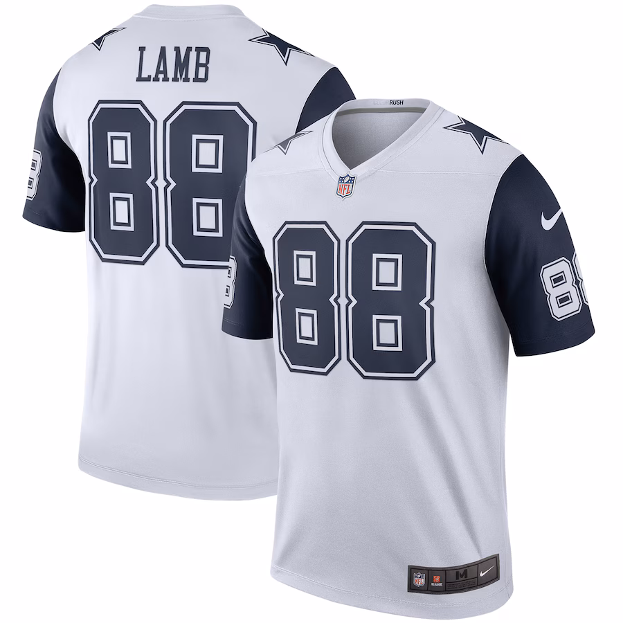 Men's Dallas Cowboys CeeDee Lamb Nike White Alternate Legend Jersey