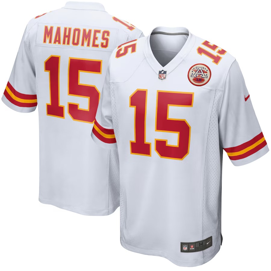 Youth Kansas City Chiefs Patrick Mahomes Nike White Game Jersey
