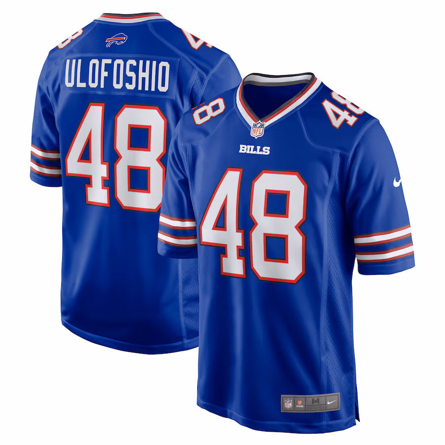 Men's Buffalo Bills Edefuan Ulofoshio Nike Royal Game Jersey