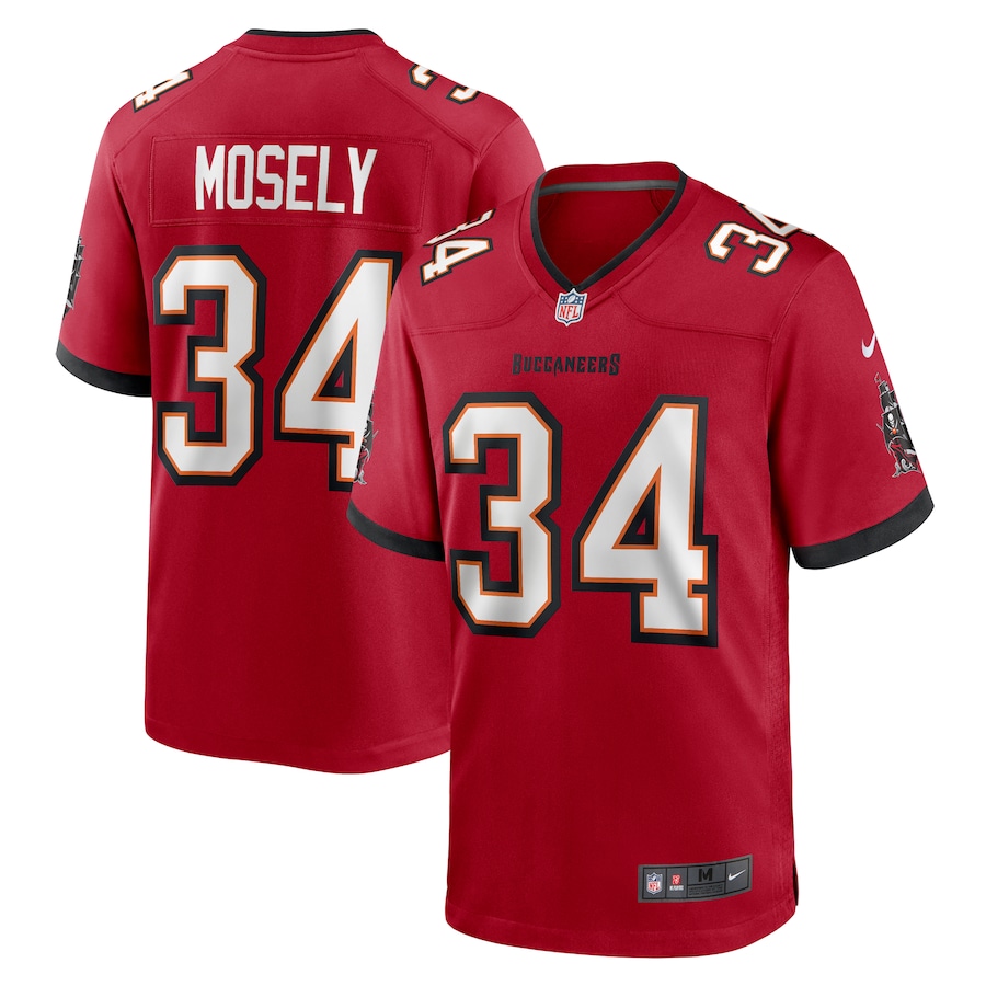 Men's Tampa Bay Buccaneers Quandre Mosely Nike Red Game Jersey