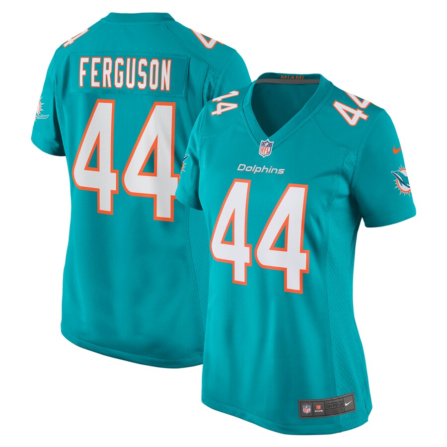 Women's Miami Dolphins Blake Ferguson Nike Aqua Game Player Jersey