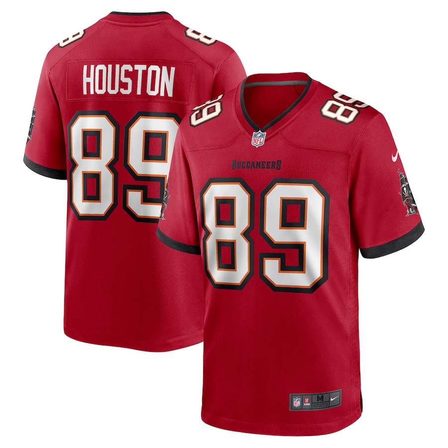 Men's Tampa Bay Buccaneers Dennis Houston Nike Red Game Jersey