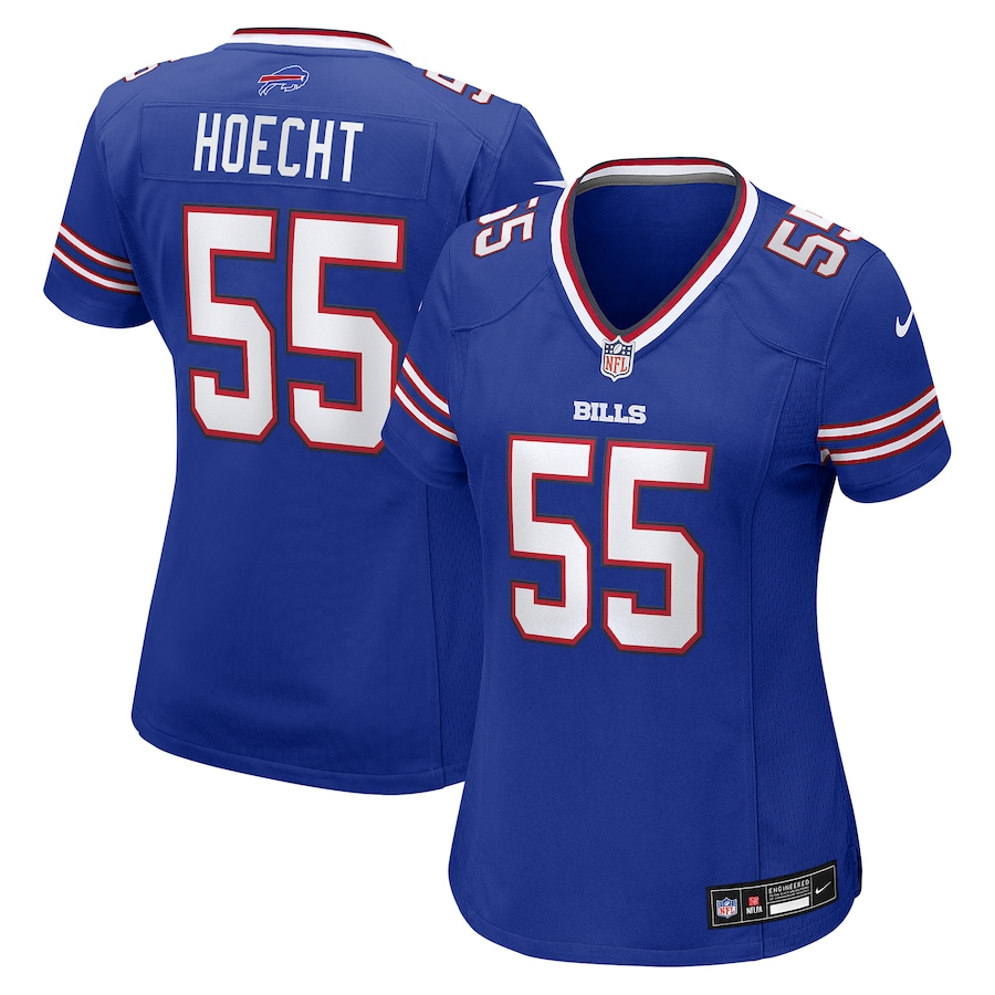 Women's Buffalo Bills Michael Hoecht Nike Royal Team Game Jersey