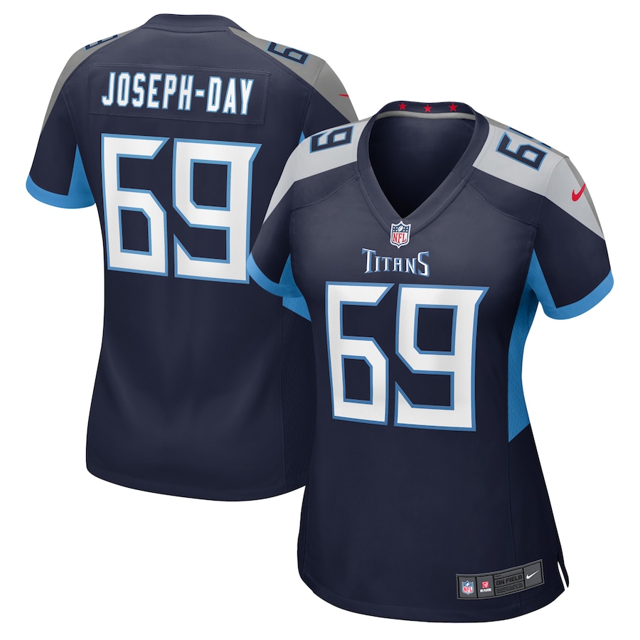 Women's Tennessee Titans Sebastian Joseph-Day Nike Navy Game Jersey